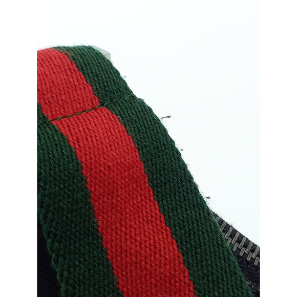 Gucci Sherry Line Medium Messenger Bag Shoulder Bag Black - Picture 6 of 8